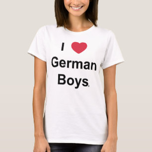 I Love German Boys - Woman's tanktop T-Shirt