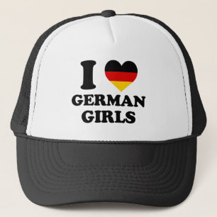 I love German Girls Trucker Hat