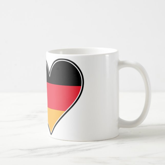 I Love Germany Coffee Mug (Right)