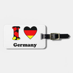 I love Germany Luggage Tag