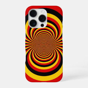I Love Germany National Flag Colours Art Print iPhone 16 Pro Case