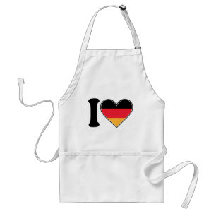 I Love Germany Standard Apron