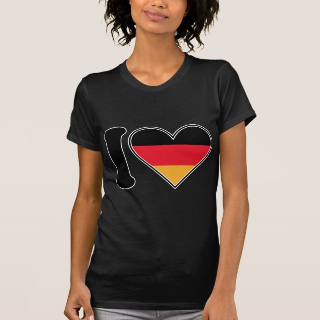 I Love Germany T-Shirt (Front)