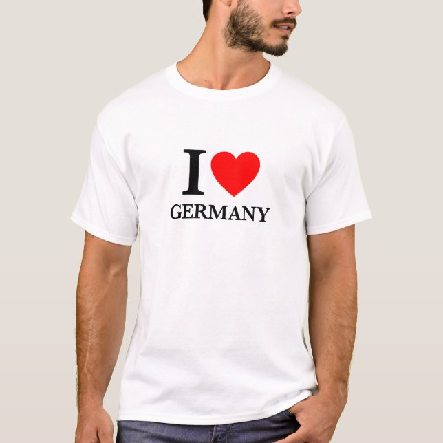 I Love Germany T-Shirt (Front)