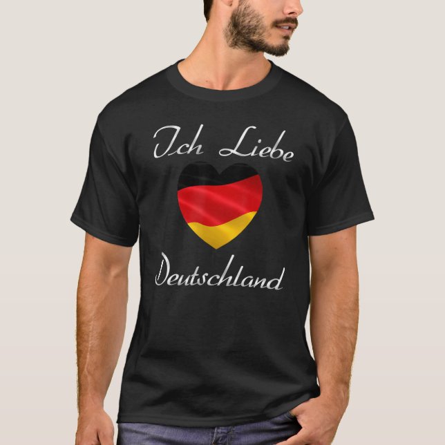 I Love Germany T-Shirt (Front)