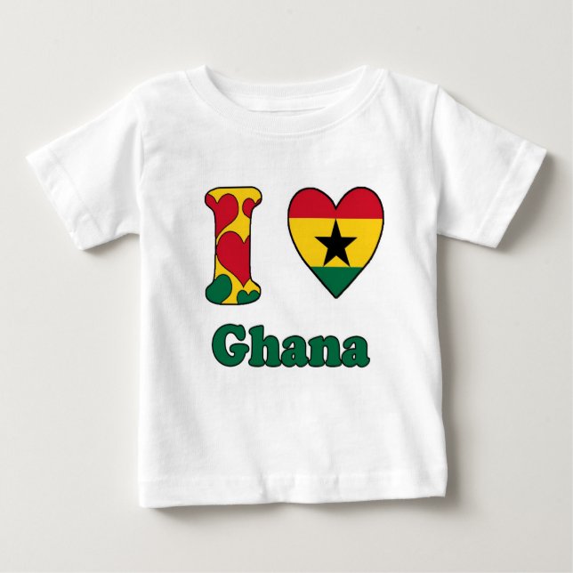 I love Ghana Baby T-Shirt (Front)