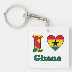 I love Ghana Key Ring