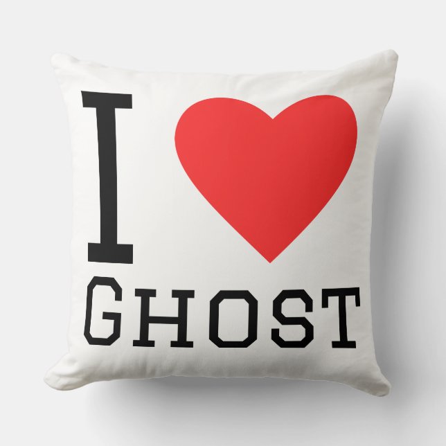 I love ghost  cushion (Front)