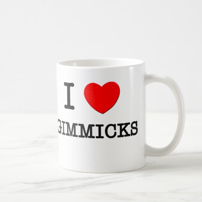 I Love Gimmicks Coffee Mug (Right)