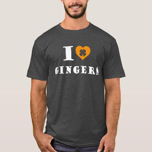 I love gingers friend T-Shirt (Front)