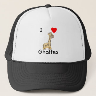 I Love Giraffes (2) Trucker Hat