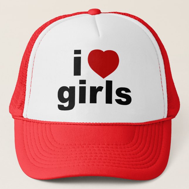 I Love Girls Hat (Front)