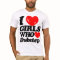 I Love Girls Who Love Dubstep (black/red)