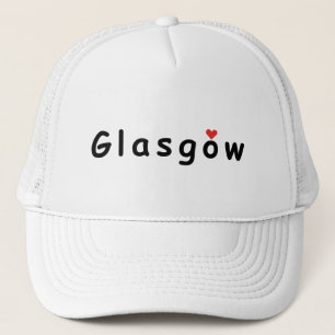 I love Glasgow Trucker Hat