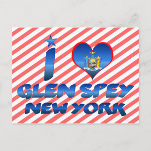 I love Glen Spey, New York Postcard