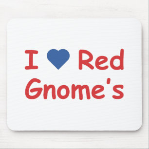 I Love Gnome's Mouse Pad