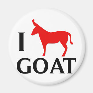 I Love Goat Magnet