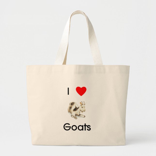 I love goats Bag (Front)