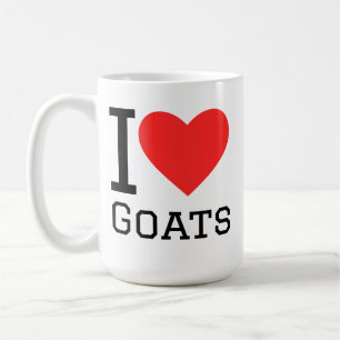I love goats coffee mug