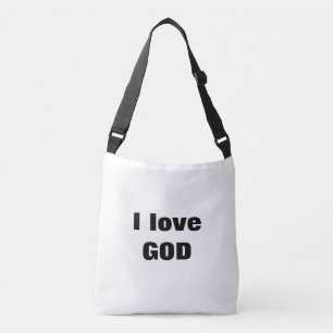 I love GOD Crossbody Bag
