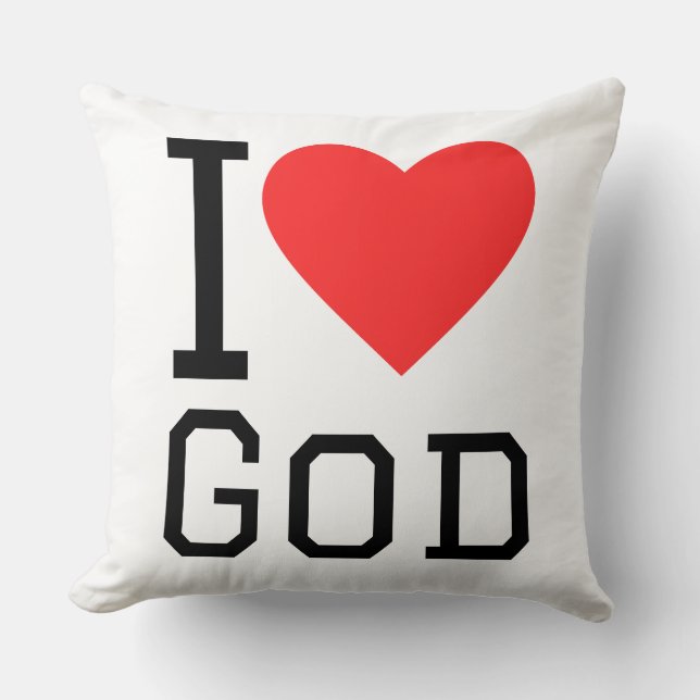 I love god cushion (Front)