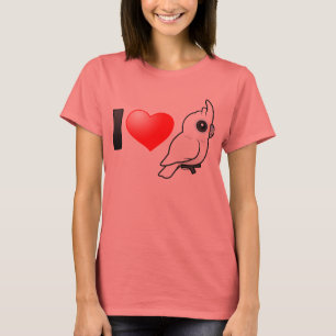 I Love Goffin's Cockatoos T-Shirt