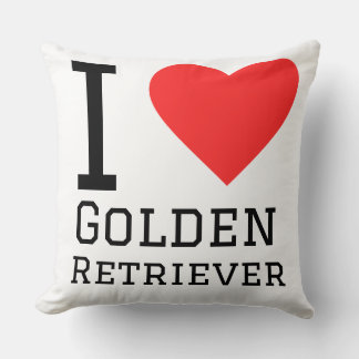 I love golden retriever cushion