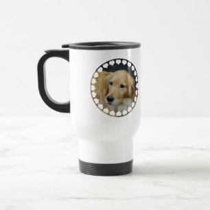 I Love Goldens Travel Mug