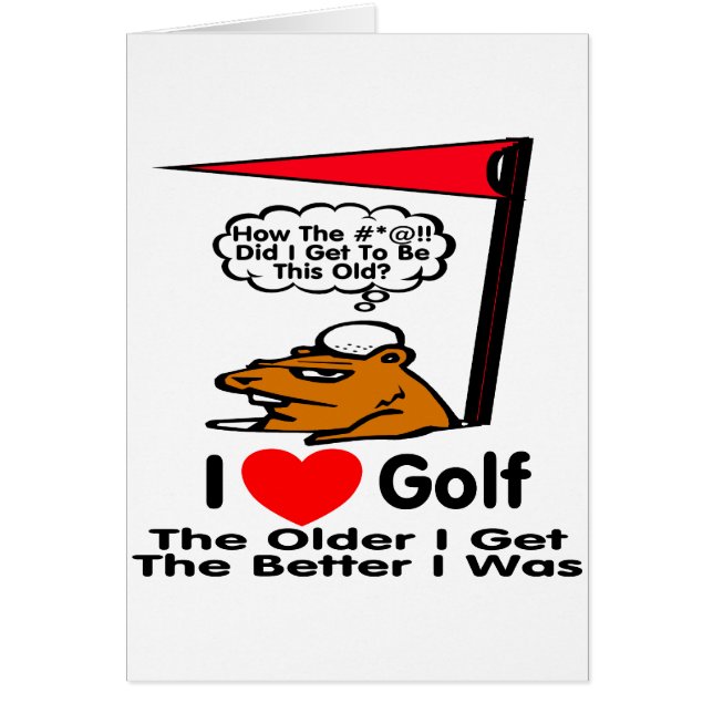 I Love Golf (Front)