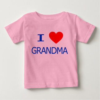 I Love Grandma Baby T-Shirt