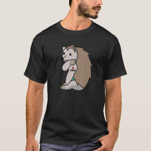 I Love Grandma Tattoo Hedgehog Grandmother Pet T-Shirt