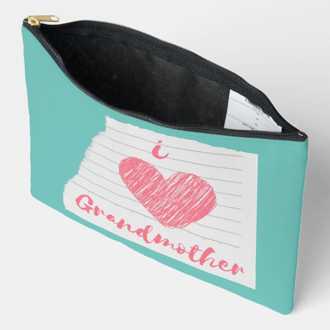i love grandmother accessory pouch (Open)