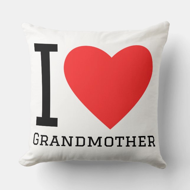 I love grandmother cushion (Front)