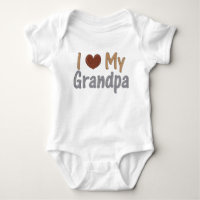 I Love GrandPa Infant Creeper
