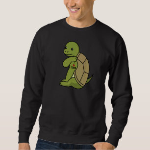I Love Grandpa Tattoo Tortoise Grandfather Pet Sweatshirt