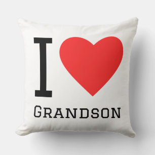 I love grandson cushion