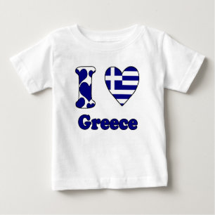 I love Greece Baby T-Shirt