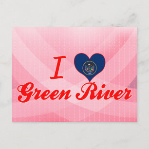 I Love Green River, Utah Postcard