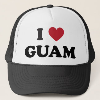 I Love Guam Trucker Hat