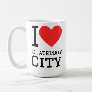 I love Guatemala City Coffee Mug