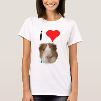 I Love Guinea Pigs by So SqueaKy T-Shirt