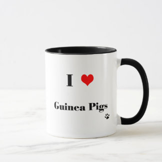 I Love Guinea Pigs Mug