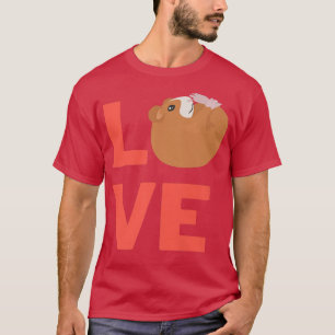 I Love GuineaPig Cute Pet Owners and Animal Lovers T-Shirt