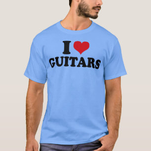 I Love Guitars T-Shirt