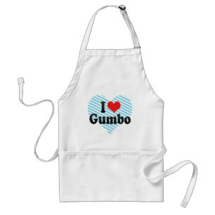 I Love Gumbo Standard Apron
