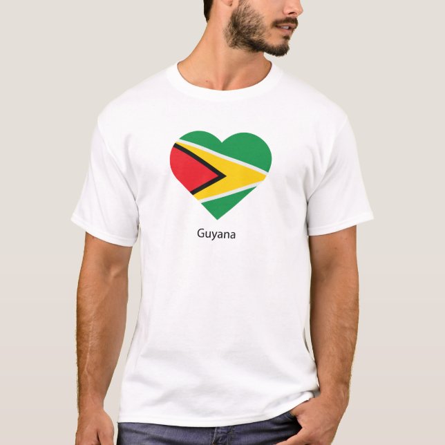 I Love Guyana T-Shirt (Front)