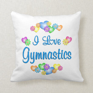 I Love Gymnastics Cushion