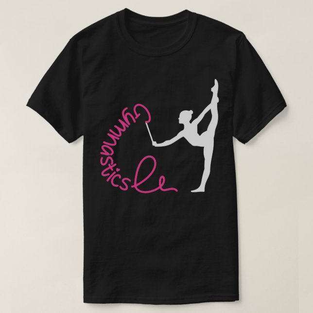 I Love Gymnastics Shirt Funny Sports for Gymnast G (Design Front)