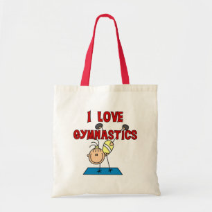 I Love Gymnastics Tote Bag