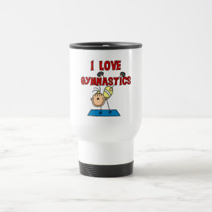 I Love Gymnastics Tshirts and Gifts Travel Mug